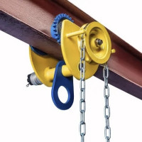 Каретка з ручним ланцюговим приводом для талі 1т 6м (код 07-106)