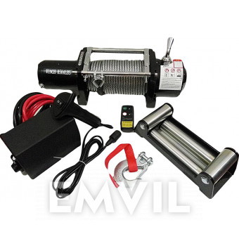 Лебёдка электрическая 12В 5660кг 12500lb (12-125) для внедорожников