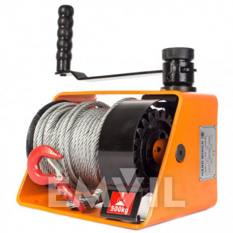 Лебёдка червячная VS 500кг 25м (14-050)