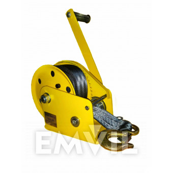 Лебідка барабанна BHW 818кг з ременем 15м (11-083)