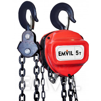 Таль ланцюгова підшипникова 5т х 9м (01-509)