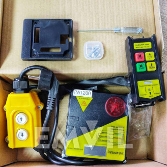 Комплект керування (дистанційний та дротовий пульти) до тельферів РА600/1200 (00-601)