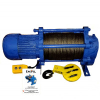 Тельфер (електрична лебідка) 380В KCD 750/1500кг, 100метрів (20-015)