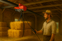 тали для разгрузки сена