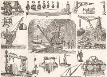 подъёмные устройства - индустриальная революция